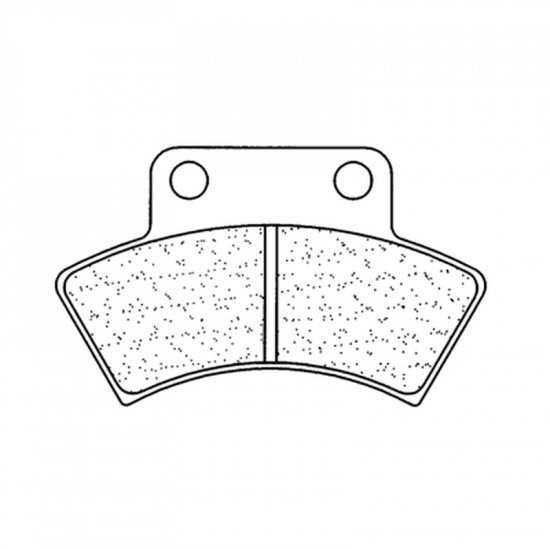 Plaquettes de frein CL BRAKES Quad métal fritté - 2924ATV1