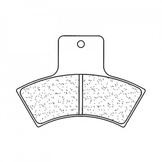 Plaquettes de frein CL BRAKES Quad métal fritté - 2925ATV1