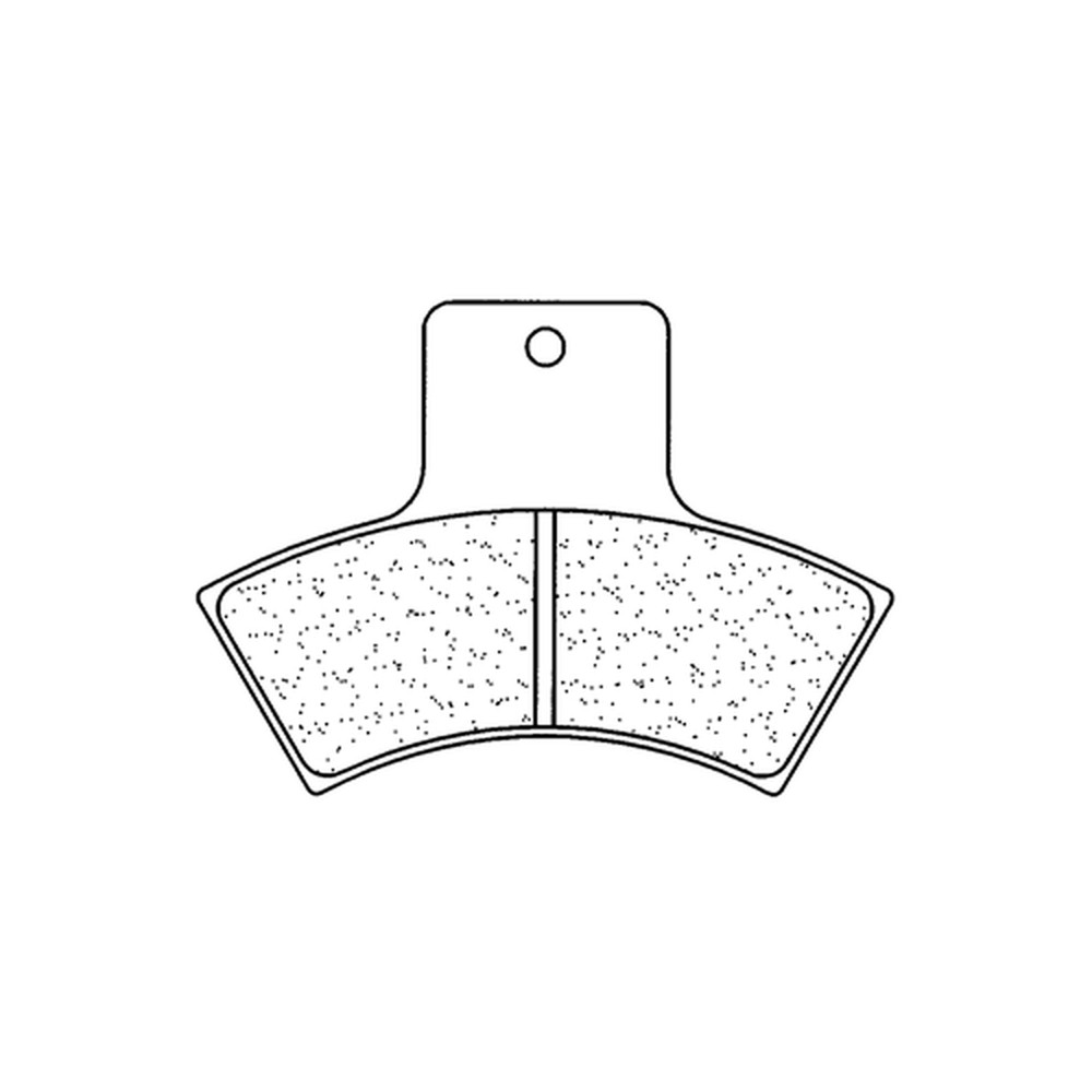 Plaquettes de frein CL BRAKES Quad métal fritté - 2925ATV1