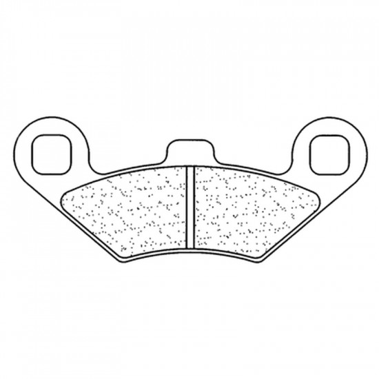 Plaquettes de frein CL BRAKES Quad métal fritté - 2927ATV1