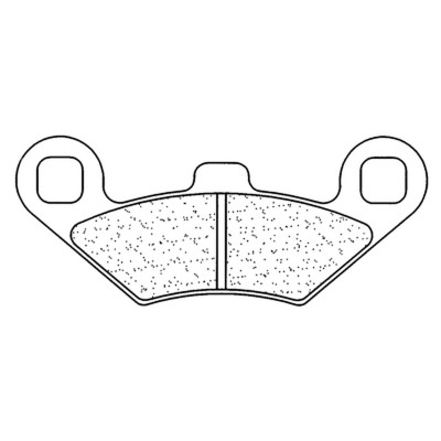 Plaquettes de frein CL BRAKES Quad métal fritté - 2927ATV1