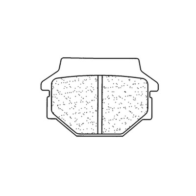 Plaquettes de frein CL BRAKES Quad métal fritté - 2466ATV1