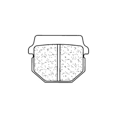 Plaquettes de frein CL BRAKES Quad métal fritté - 2469ATV1