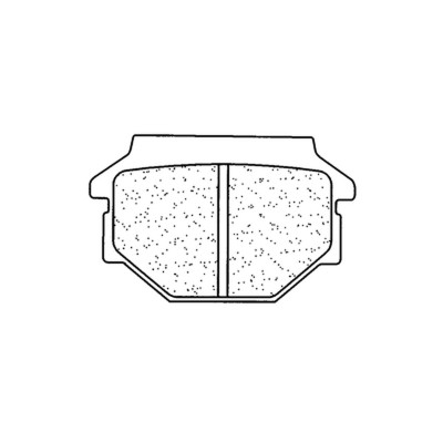 Plaquettes de frein CL BRAKES Route métal fritté - 2472RX3