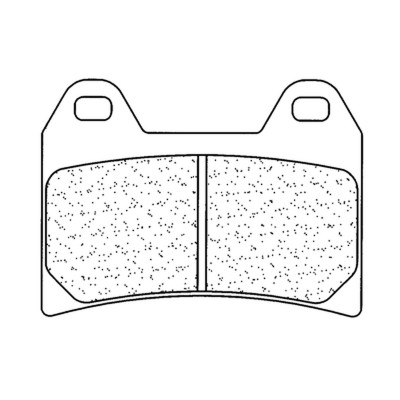 Plaquettes de frein CL BRAKES Racing métal fritté - 2539C60