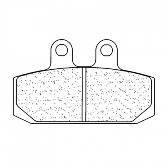 Plaquettes de frein CL BRAKES route métal fritté - 2794A3+