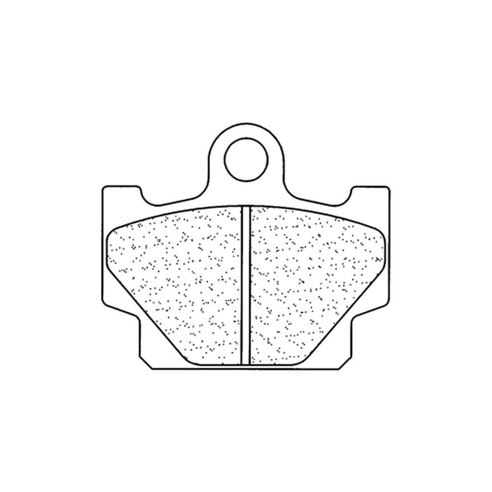 Plaquettes de frein CL BRAKES route métal fritté - 2802A3+