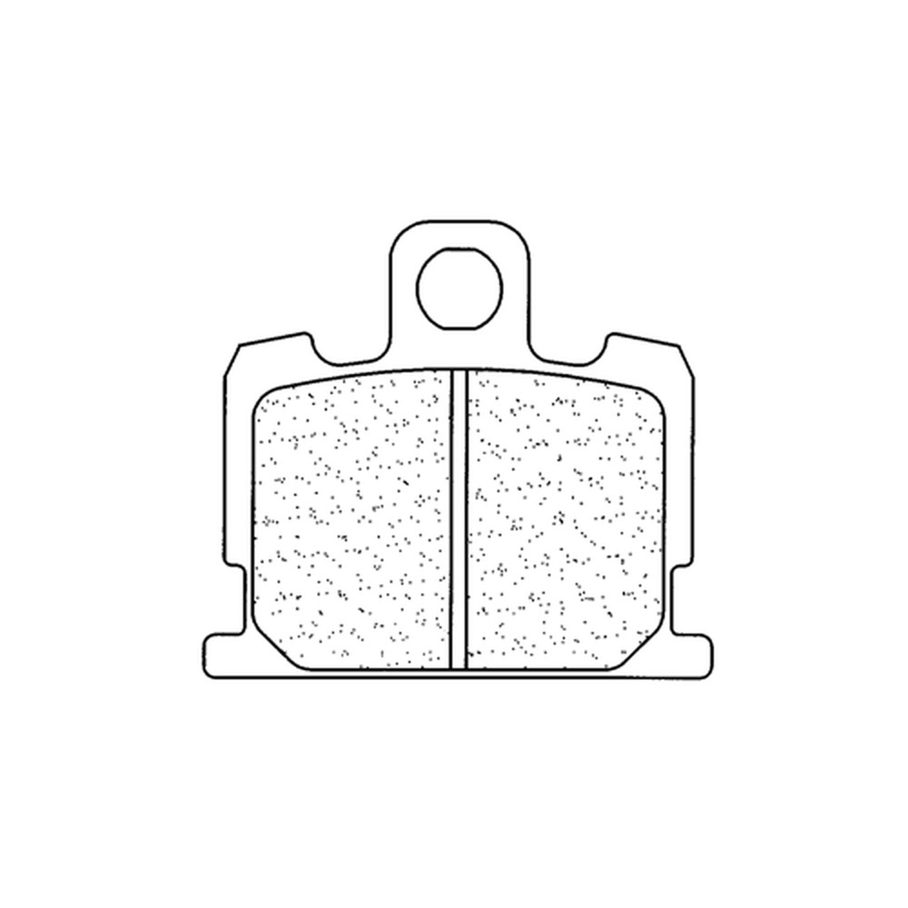 Plaquettes de frein CL BRAKES route métal fritté - 2807A3+