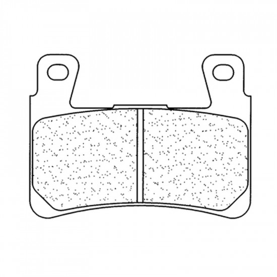 Plaquettes de frein CL BRAKES route métal fritté - 2711A3+