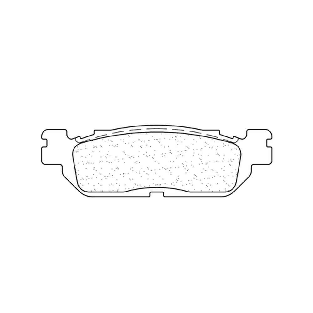 Plaquettes de frein CL BRAKES Maxi Scooter métal fritté - 3095MSC