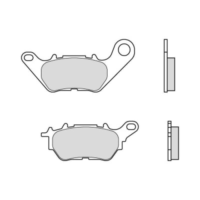 Plaquettes de frein BREMBO route carbone céramique - 07YA53CC