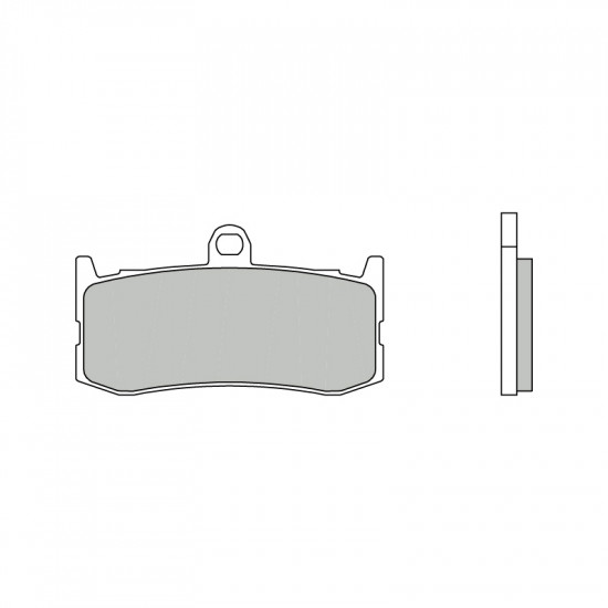 Plaquettes de frein BREMBO route métal fritté - 07GR06SA