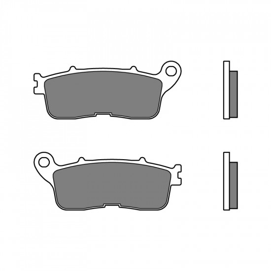 Plaquettes de frein BREMBO route métal fritté - 07HO60SP