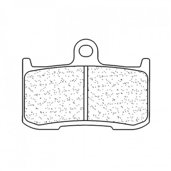 Plaquettes de frein CL BRAKES Racing métal fritté - 1083C60