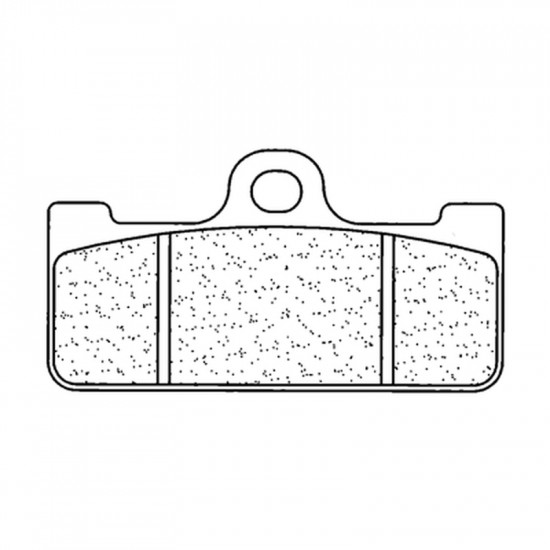 Plaquettes de frein CL BRAKES Racing métal fritté - 2329C60