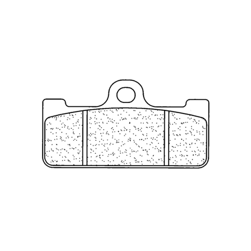 Plaquettes de frein CL BRAKES Racing métal fritté - 2329C60