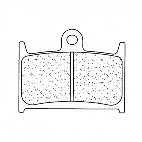 Plaquettes de frein CL BRAKES Racing métal fritté - 2246C60