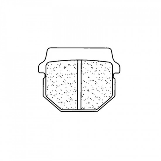 Plaquettes de frein CL BRAKES Off-Road métal fritté - 2469X59