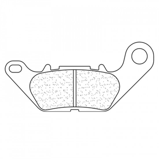 Plaquettes de frein CL BRAKES route métal fritté - 1224A3+