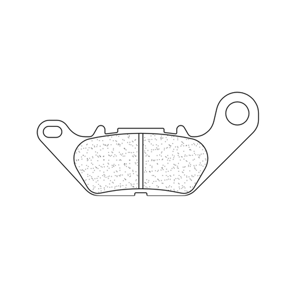 Plaquettes de frein CL BRAKES route métal fritté - 1224A3+