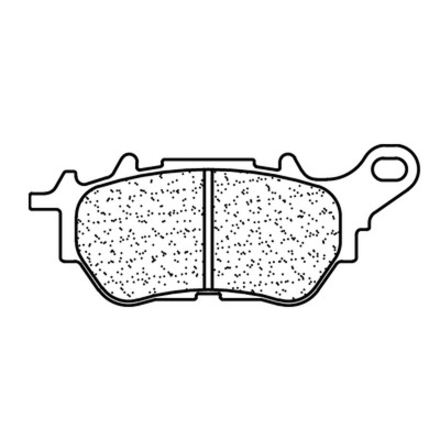 Plaquettes de frein CL BRAKES Route métal fritté - 1241RX3