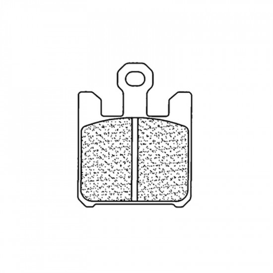 Plaquettes de frein CL BRAKES Racing métal fritté - 1110C60