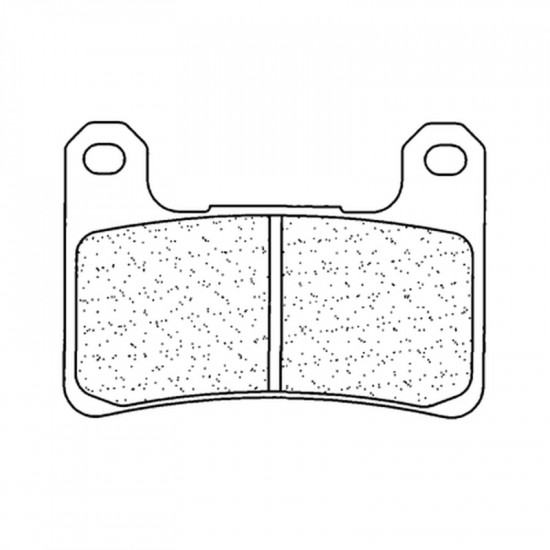 Plaquettes de frein CL BRAKES Racing métal fritté - 1133C60