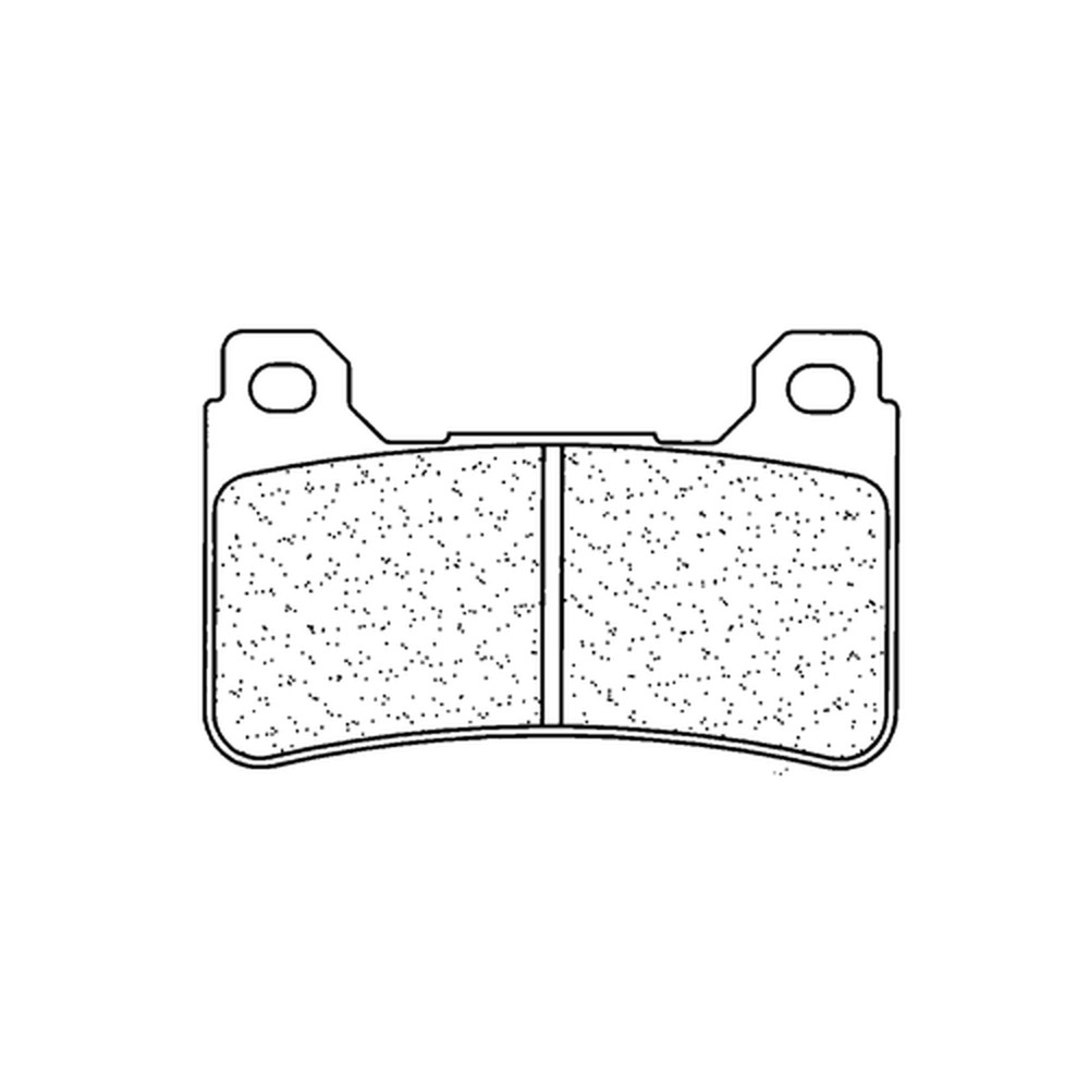 Plaquettes de frein CL BRAKES Racing métal fritté - 1134C60