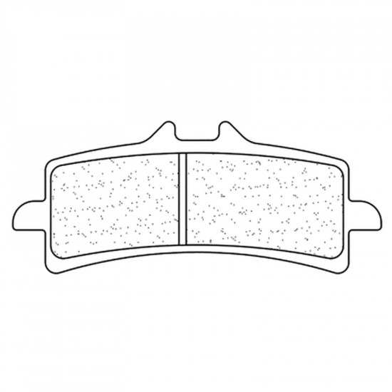 Plaquettes de frein CL BRAKES Racing métal fritté - 1185C60