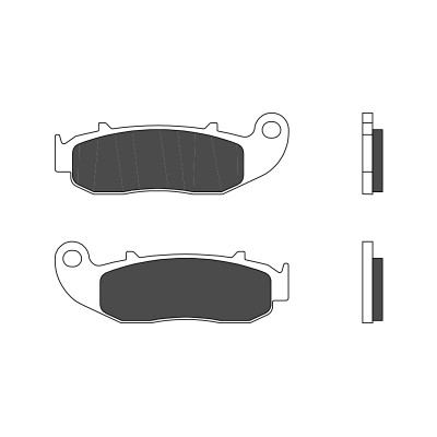 Plaquettes de frein BREMBO route carbone céramique - 07GR79.CC