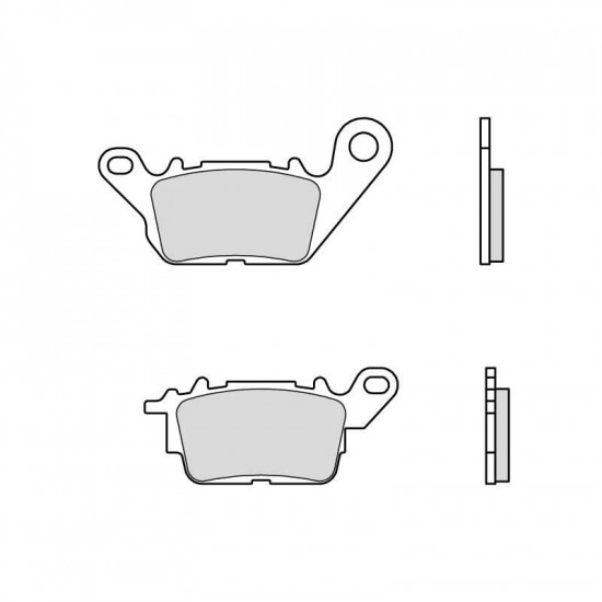 Plaquettes de frein BREMBO Scooter carbone céramique - 07113CC