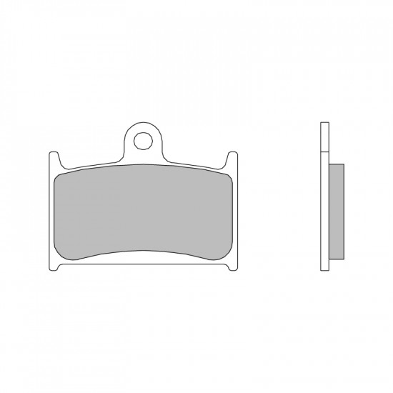 Plaquettes de frein BREMBO route/sport métal fritté - 07SU14SR