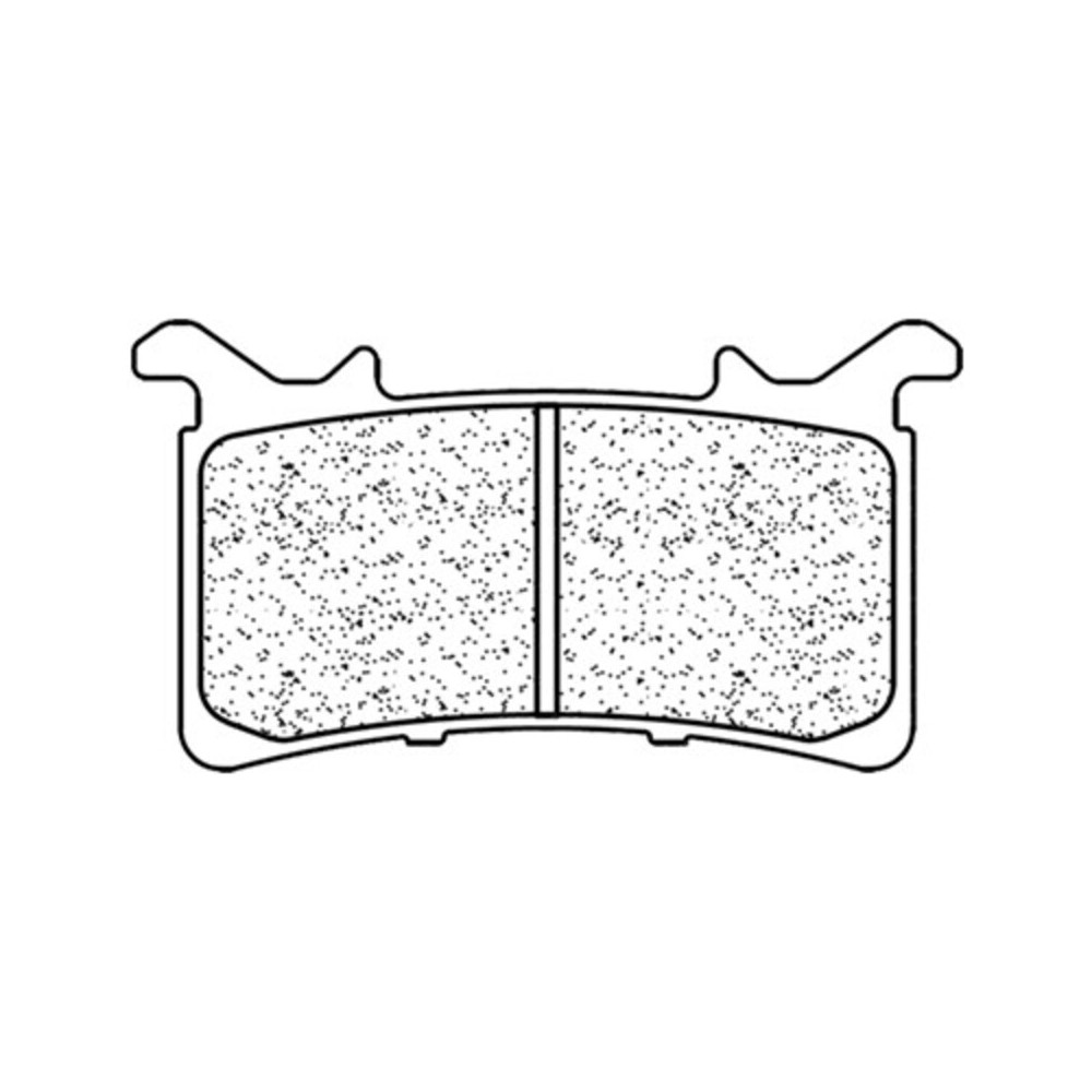 Plaquettes de frein CL BRAKES route métal fritté - 1273XBK5