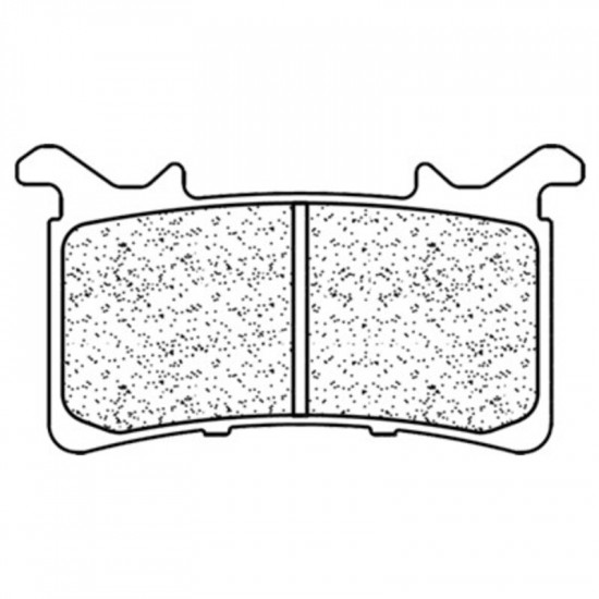 Plaquettes de frein CL BRAKES racing métal fritté - 1273C60