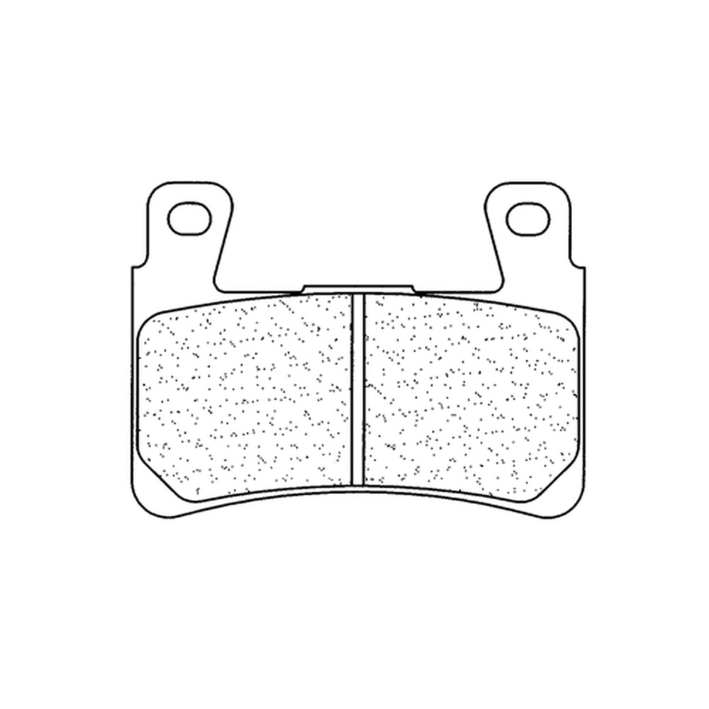 Plaquettes de frein CL BRAKES Racing métal fritté - 2711C60