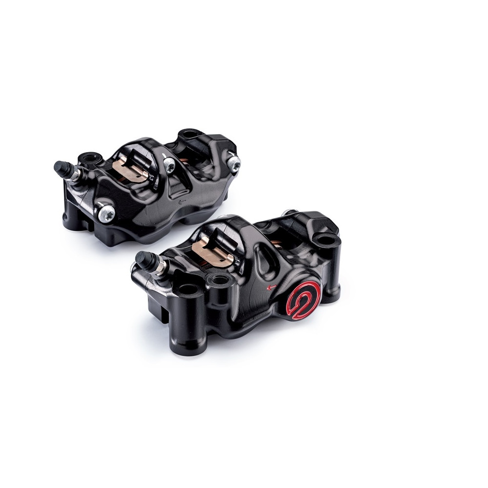 Paire d'étrier de frein avant radial BREMBO UPGRADE 4 pistons Ø32mm