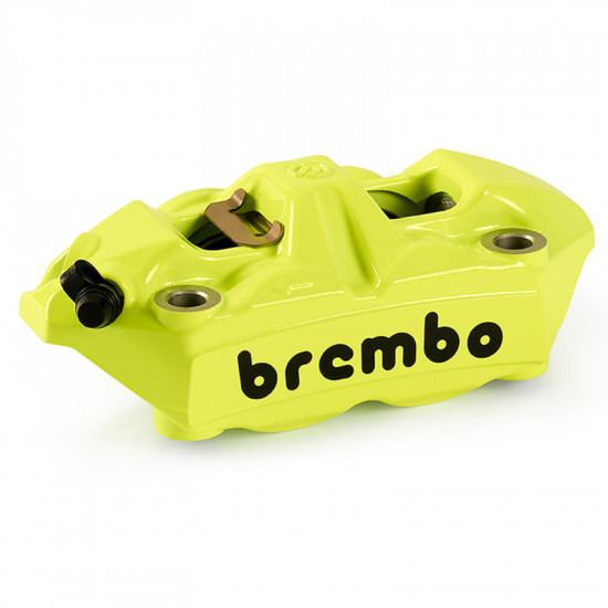 Étrier de frein avant droit BREMBO UPGRADE M4 ø34mm - rouge logo blanc