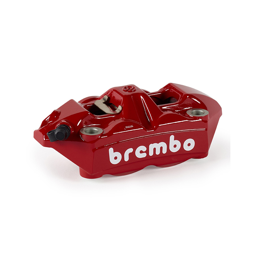 Étrier de frein avant droit BREMBO UPGRADE M4 ø34mm - rouge logo noir