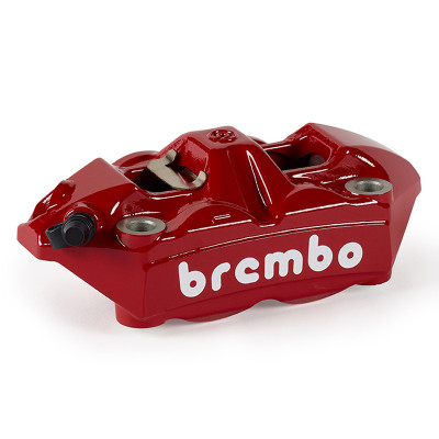 Étrier de frein avant droit BREMBO UPGRADE M4 ø34mm - rouge logo noir