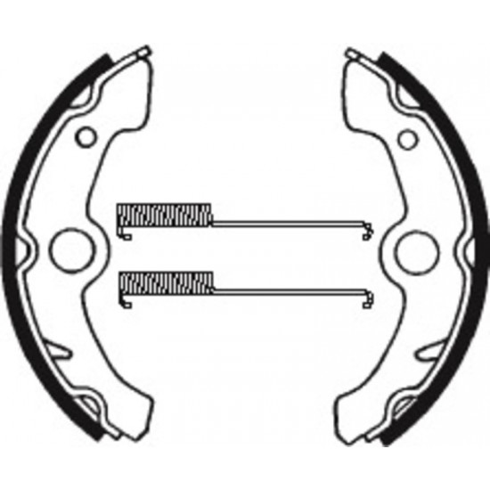 Mâchoires de frein TECNIUM Quad organique - BA178