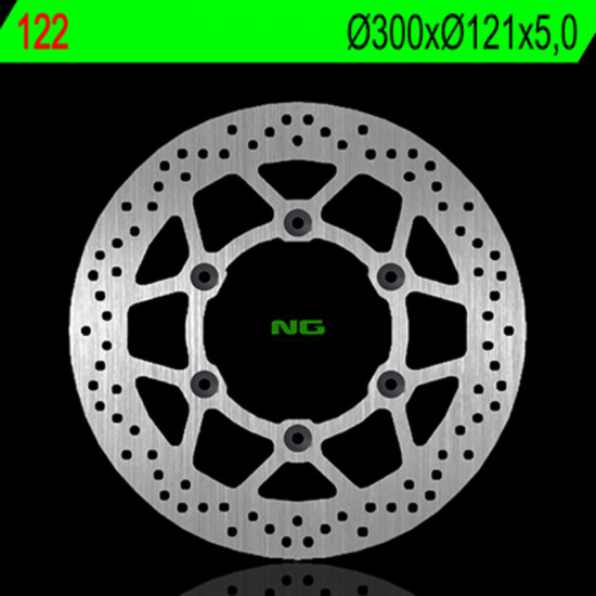 Disque de frein NG BRAKES fixe - 122