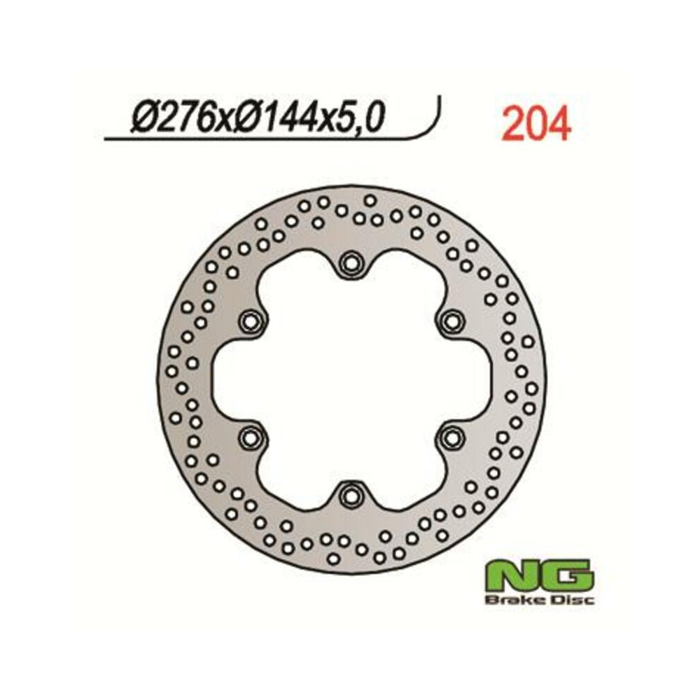 Disque de frein NG BRAKES fixe - 204