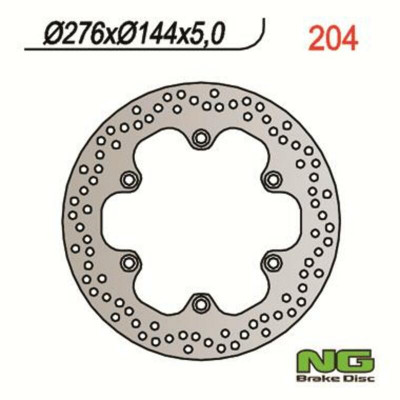 Disque de frein NG BRAKES fixe - 204