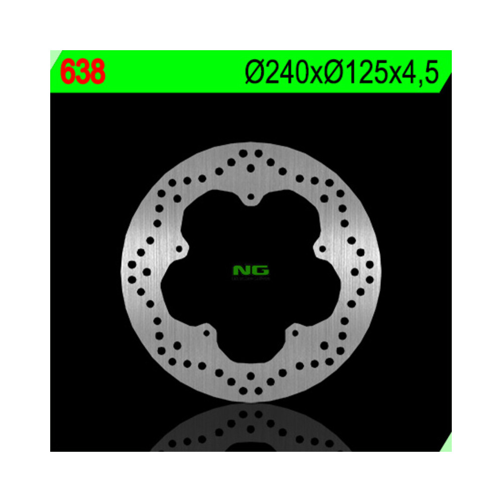 Disque de frein NG BRAKES fixe - 638