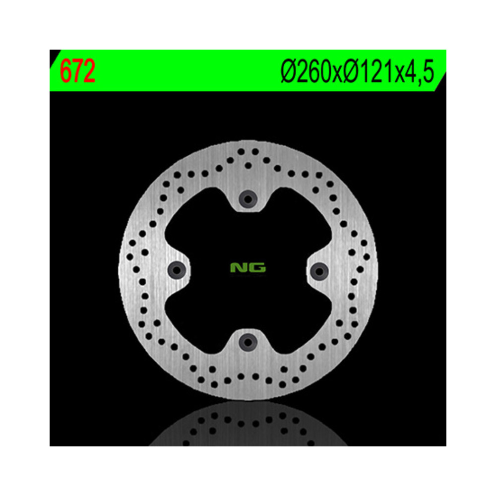 Disque de frein NG BRAKES fixe - 672