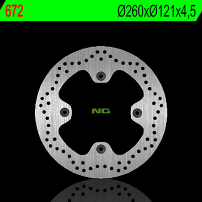 Disque de frein NG BRAKES fixe - 672