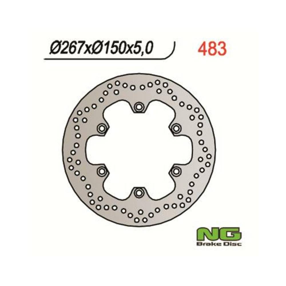 Disque de frein NG BRAKES fixe - 483