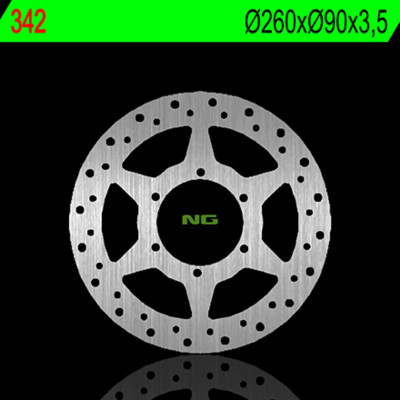 Disque de frein NG BRAKES fixe - 342