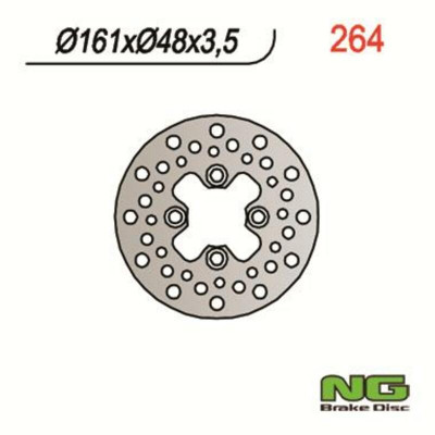 Disque de frein NG BRAKES fixe - 264