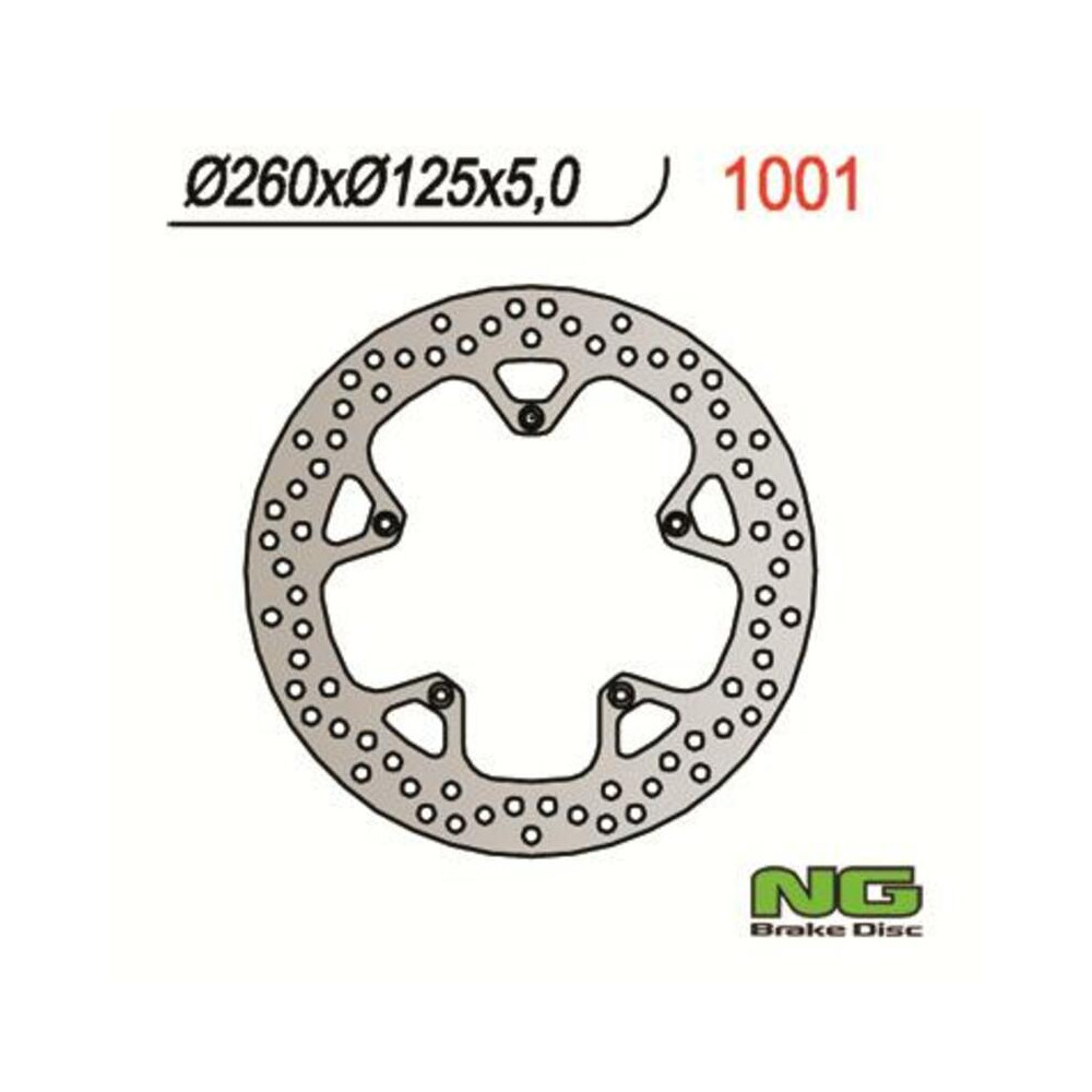 Disque de frein NG BRAKES fixe - 1001